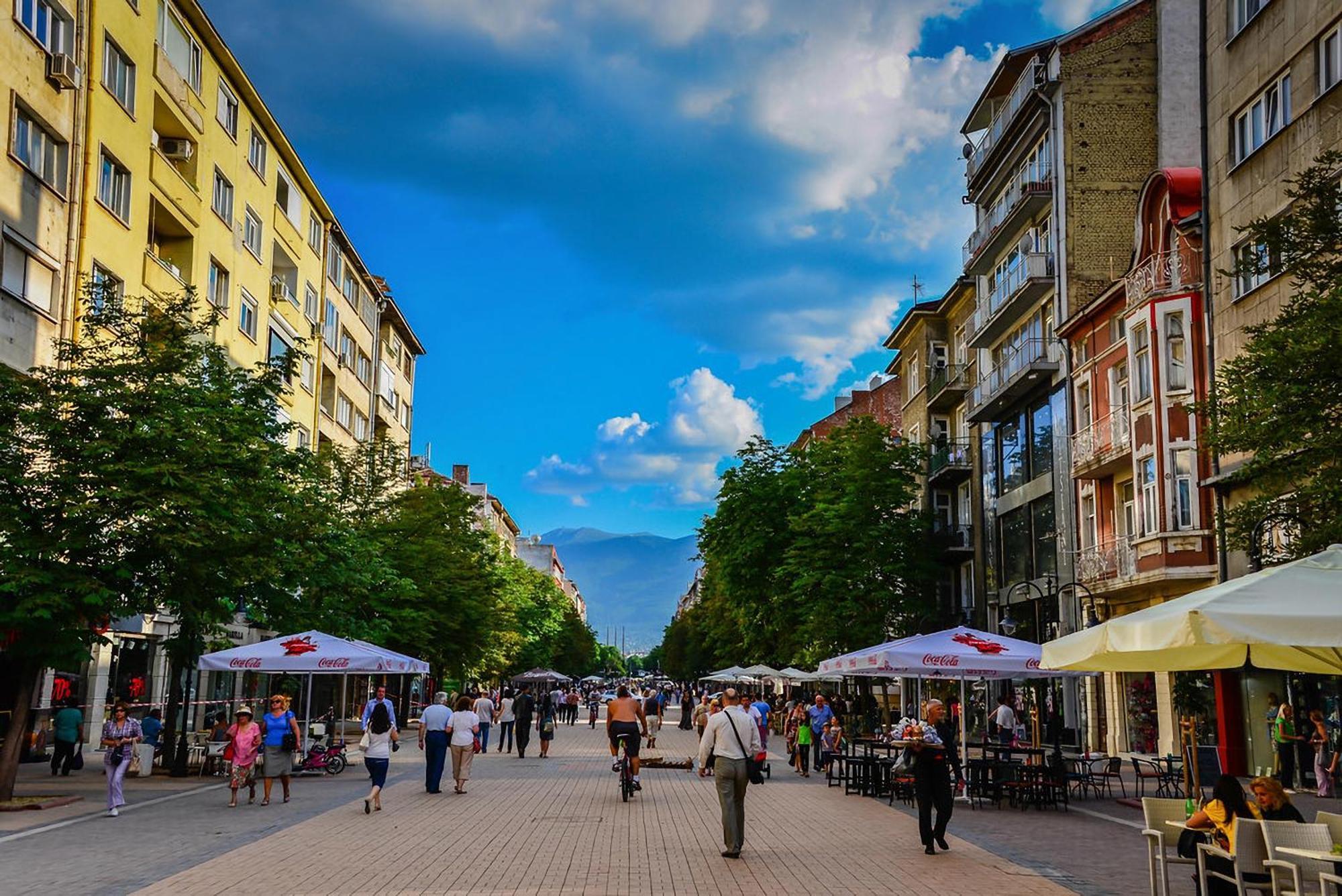 Ferienwohnung 10 Seconds Away From The Main Street, Free Secured Parking Sofia Exterior foto